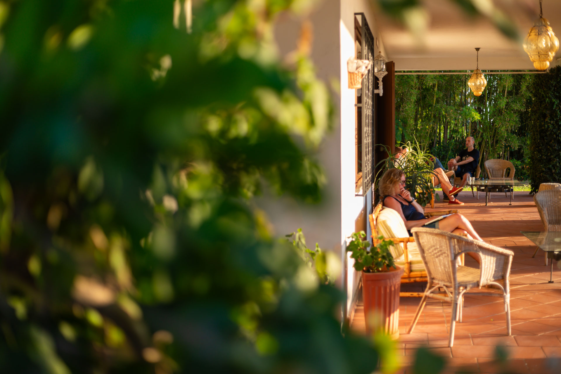 Bambù ideale villa per vacanze di gruppo a Capo Vaticano e Tropea può ospitare fino a 12 persone